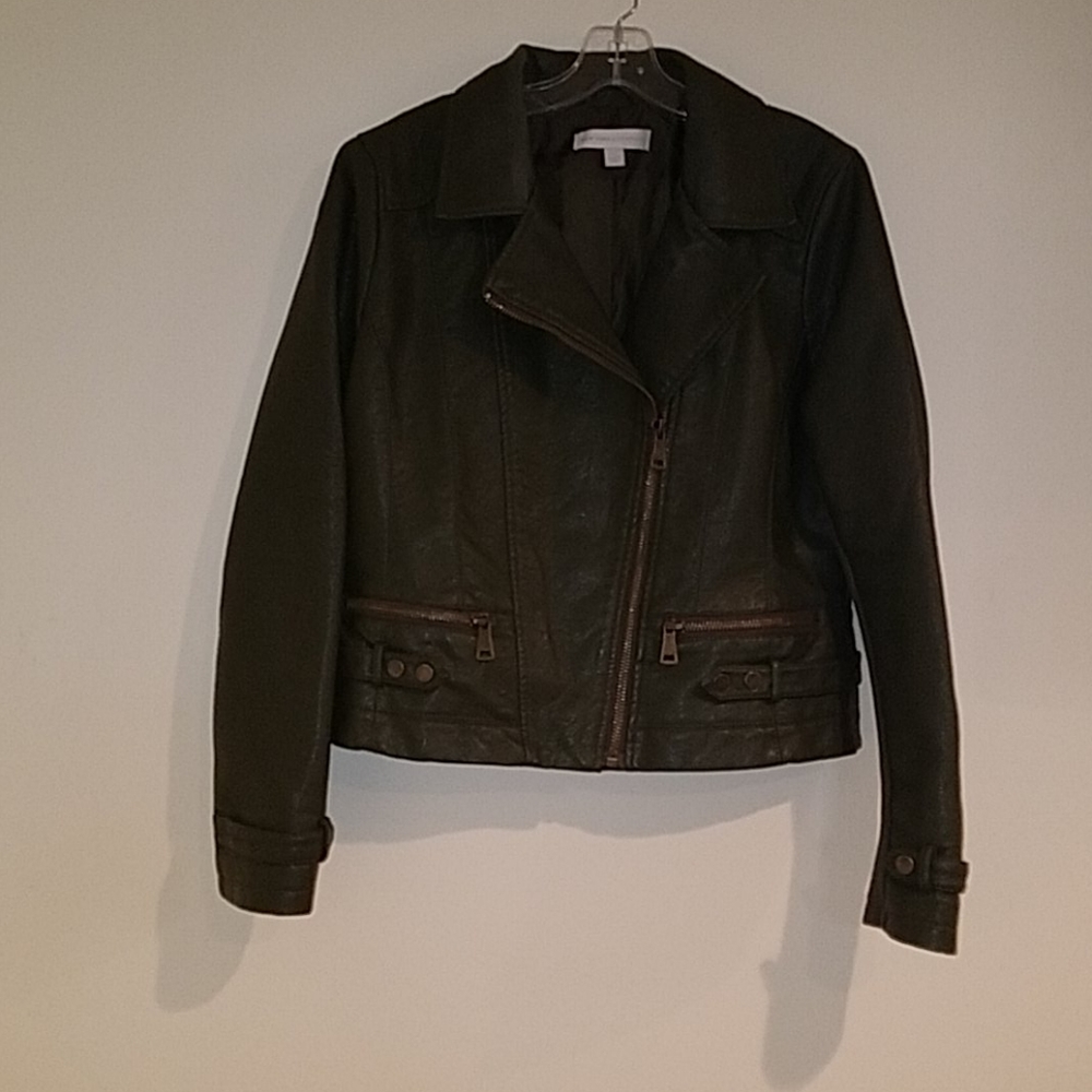 Army Green Moto Jacket